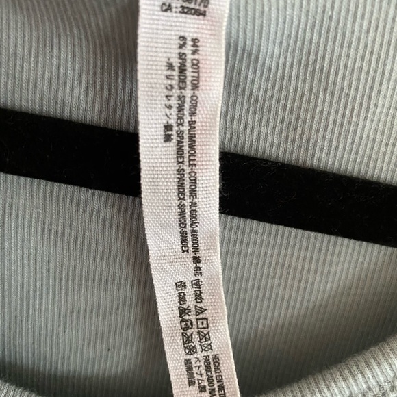 Byron Ribbed Flutter Sleeve Bodysuit - Picture 6 of 7